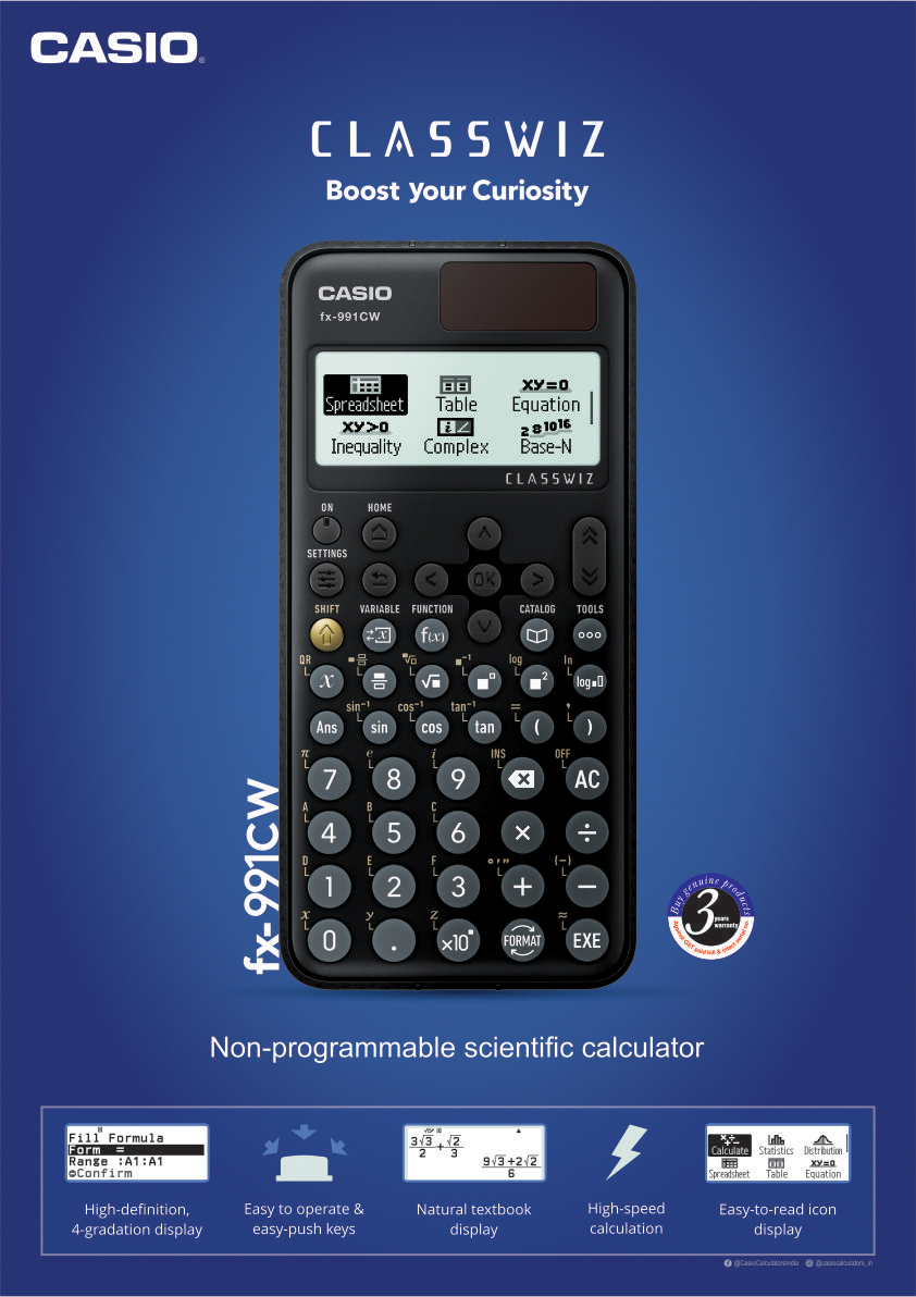 Simplify Complex Equations With CASIOs ClassWiz FX 991CW The Ultimate