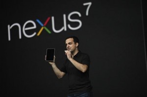 Google unveils Nexus 7 tablet at Google I/O 2012 Conference