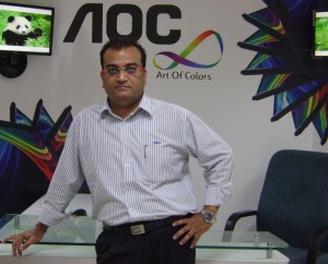 Mr. Saurabh Grover, Director , Monitor & Tablet Business AOC India