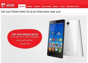 airtel_xiaomi_redmi_note_4g_offer_website_screenshot