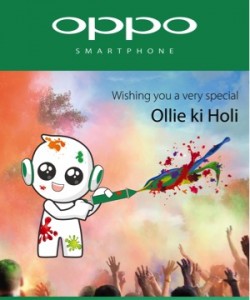 OPPO wishes you a very happy Holi