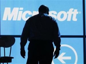 Microsoft CEO Steve Ballmer leaves the stage after the last opening Microsoft keynote at the Consumer Electronics Show opening in Las Vegas