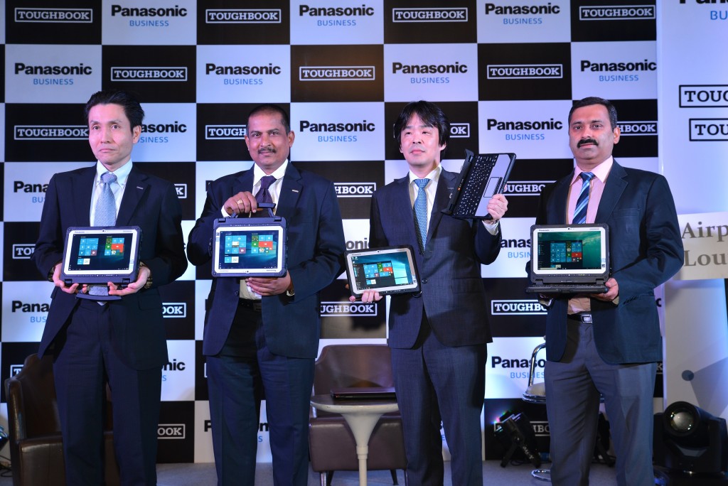 Mr. Nakanishi, Mr. Rizhkant Zha, Mr. Kensei, Mr. Gunjan Sachdev (L-R)