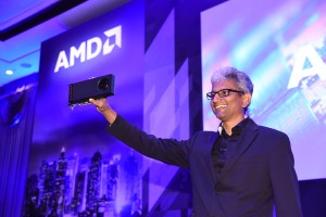 Raja Koduri, SVP of Radeon Technologies Group Shows Off The World's Firs...