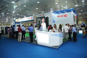 Xerox stall at PrintExpo 2016