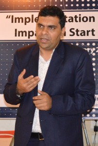 Mr. Mohit Bhambani , CEO , KDK Softwares (I) Pvt Ltd during Workshop (1)