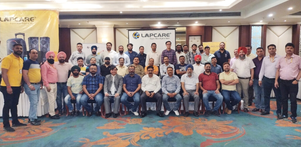 Figure 1: Members of JCDA Jalandhar with Lapcare staff