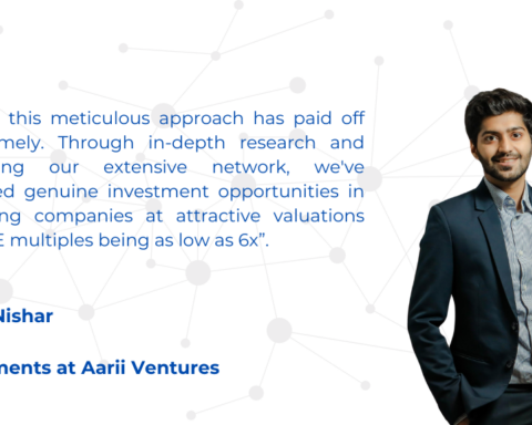 Sagar Nishar, Head – Investments at Aarii Ventures