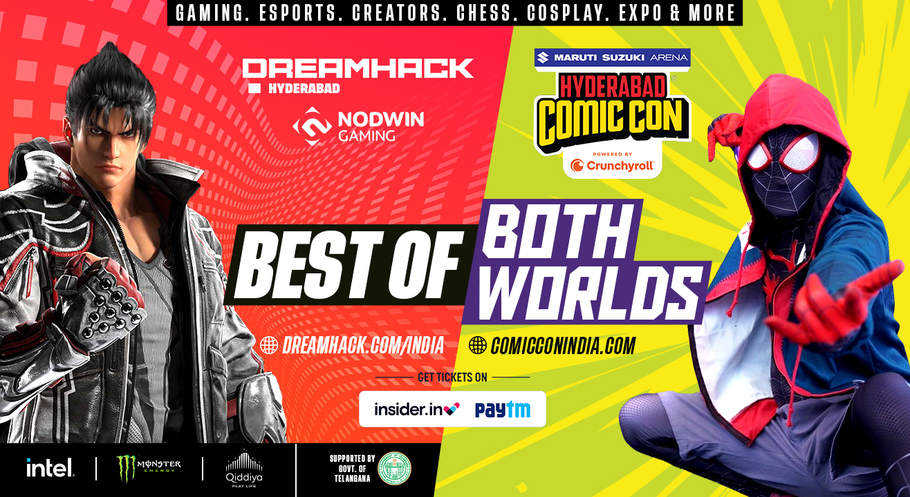 NODWIN Gaming brings together DreamHack India and Hyderabad Comic Con this November