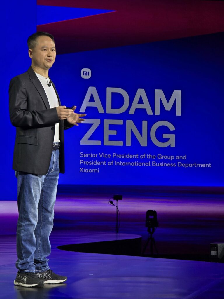 Adam Zeng, Senior Vice President of the Group and President of International Business Department.