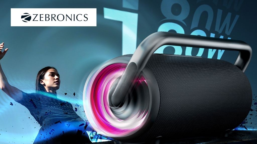 Zebronics introduces Zeb-Axon- 200 BT speaker with 180W RMS